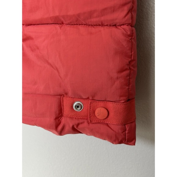 Free People Movement In A Bubble Puffer vest Orange/pink Med Oversized Gorpcore - Picture 9 of 9